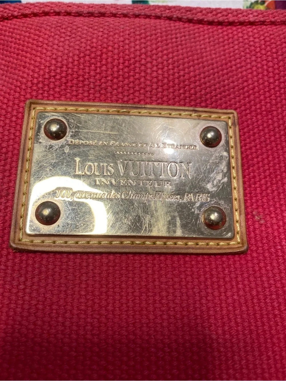 Louis Vuitton Antigua Cabas Tote Bag